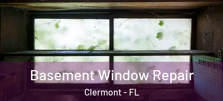 Basement Window Repair Clermont - FL