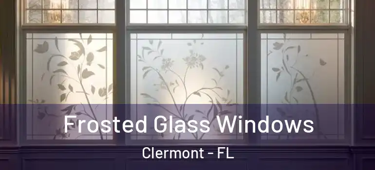 Frosted Glass Windows Clermont - FL