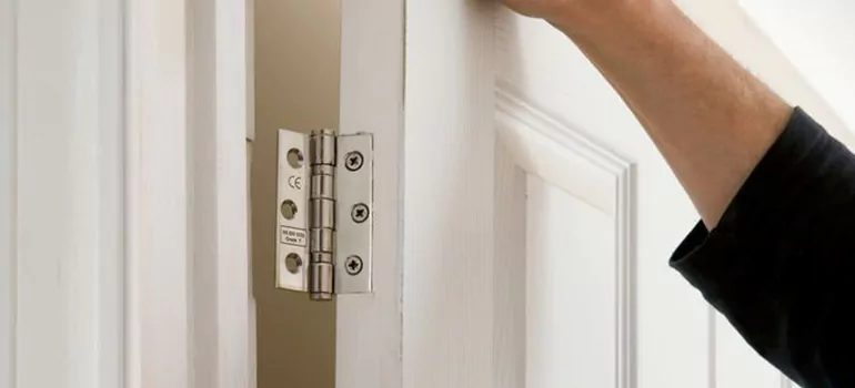 Bathroom Stall Door Hinge Repair in Clermont, FL