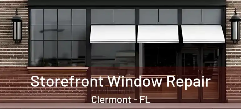  Storefront Window Repair Clermont - FL