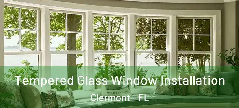  Tempered Glass Window Installation Clermont - FL