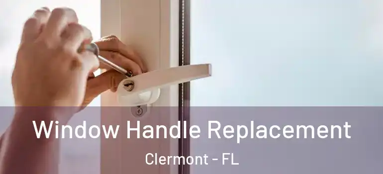 Window Handle Replacement Clermont - FL