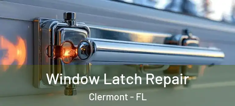  Window Latch Repair Clermont - FL