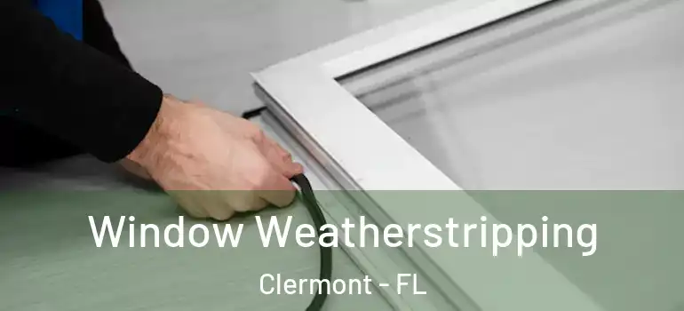 Window Weatherstripping Clermont - FL
